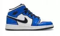 nike air jordan 1 mids 2021 signal blue